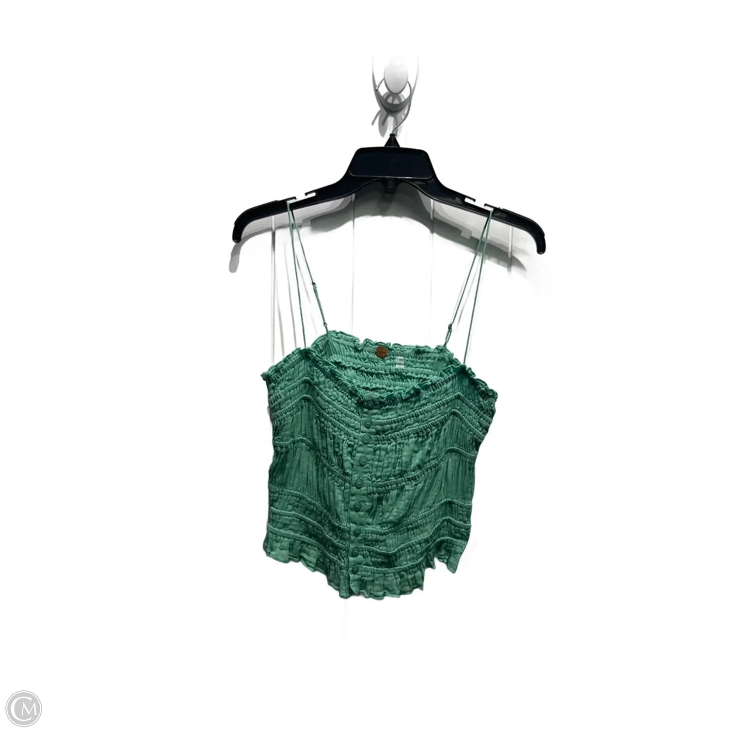 Top Sleeveless By Free People In Green, Size: S