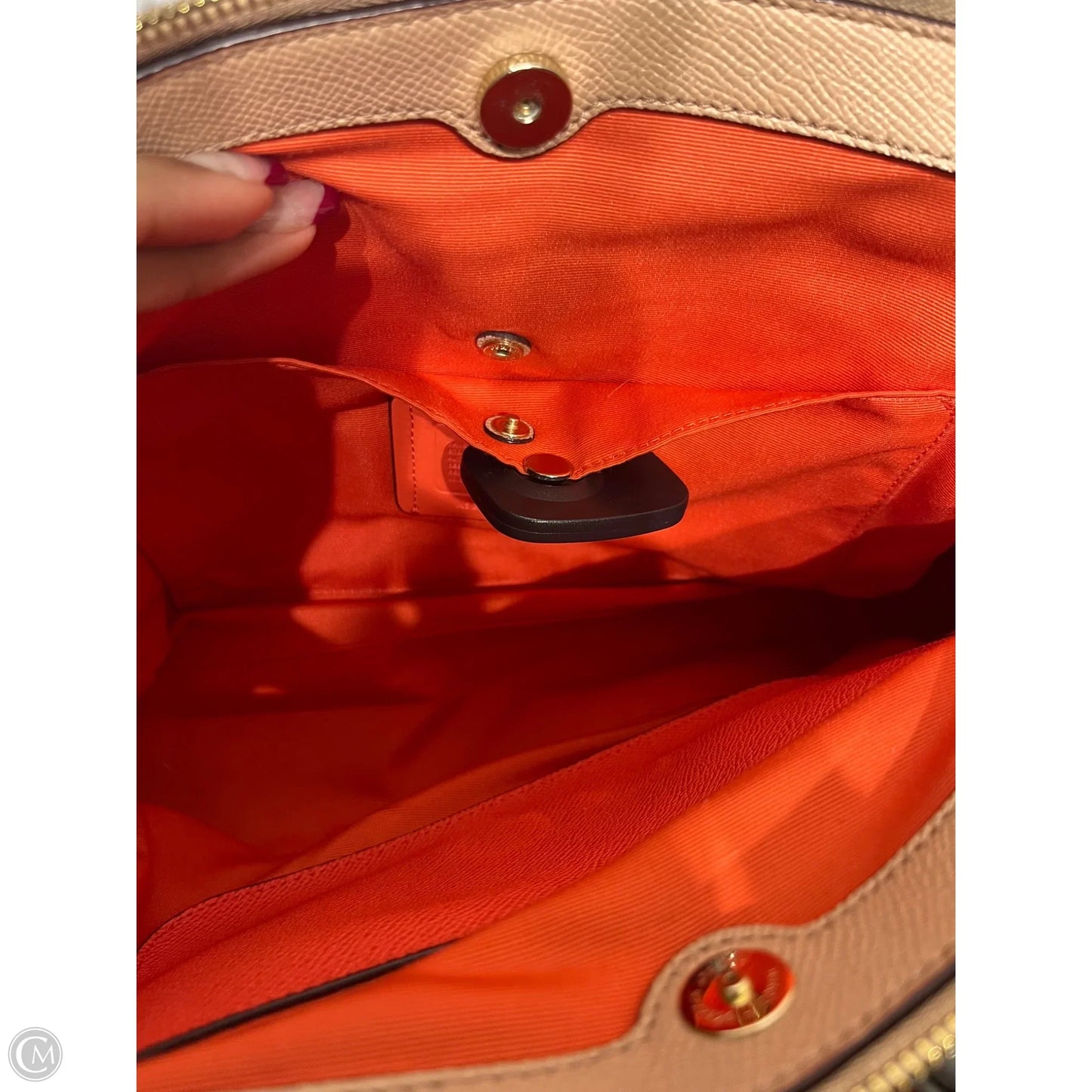 Handbag Designer By Coach, Size: Medium