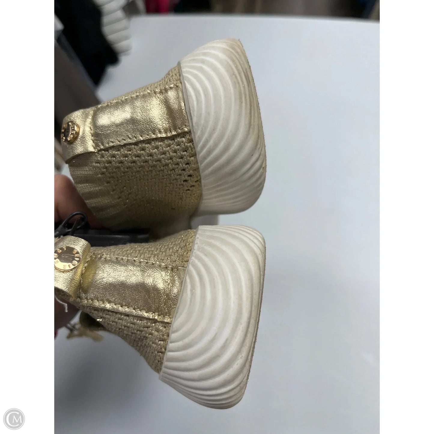 Shoes Flats By Kurt Geiger London In Gold, Size: 8