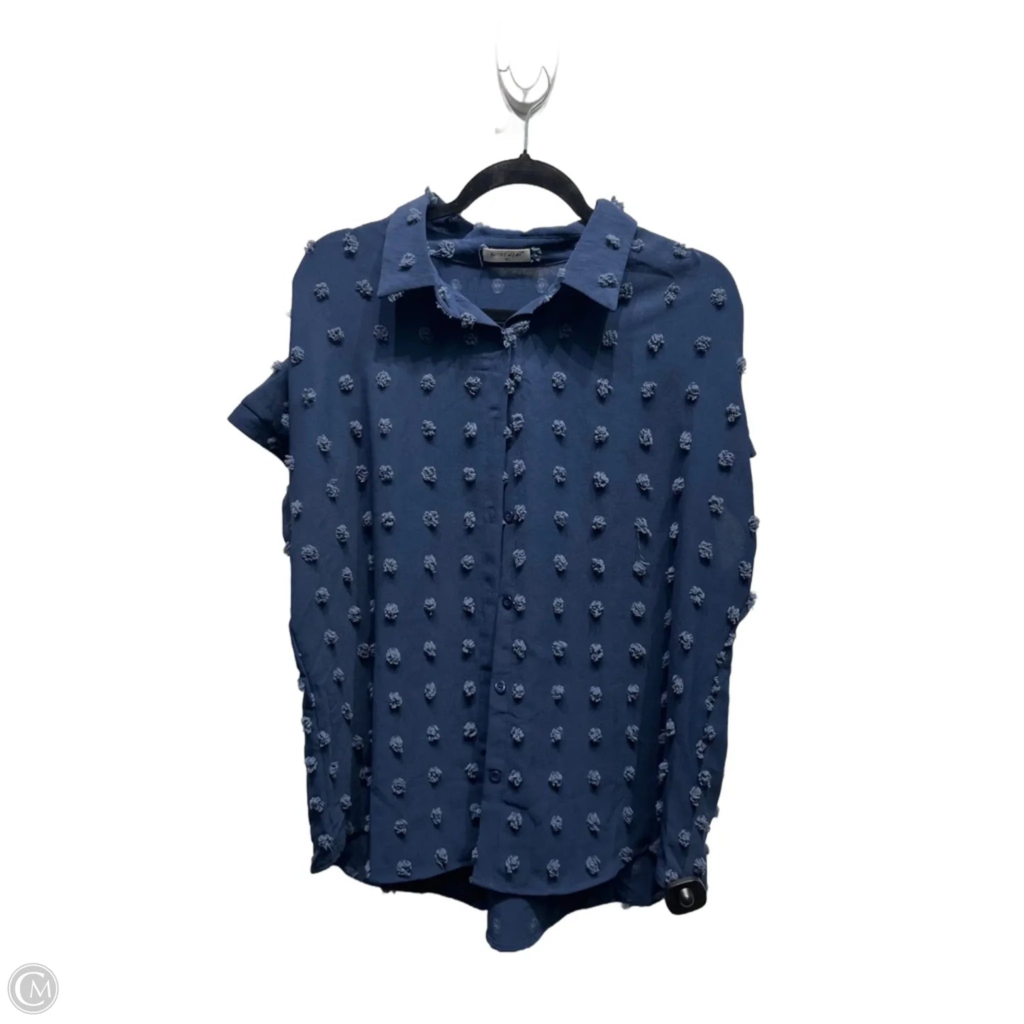 Top Short Sleeve By bothenial In Navy, Size: Xl
