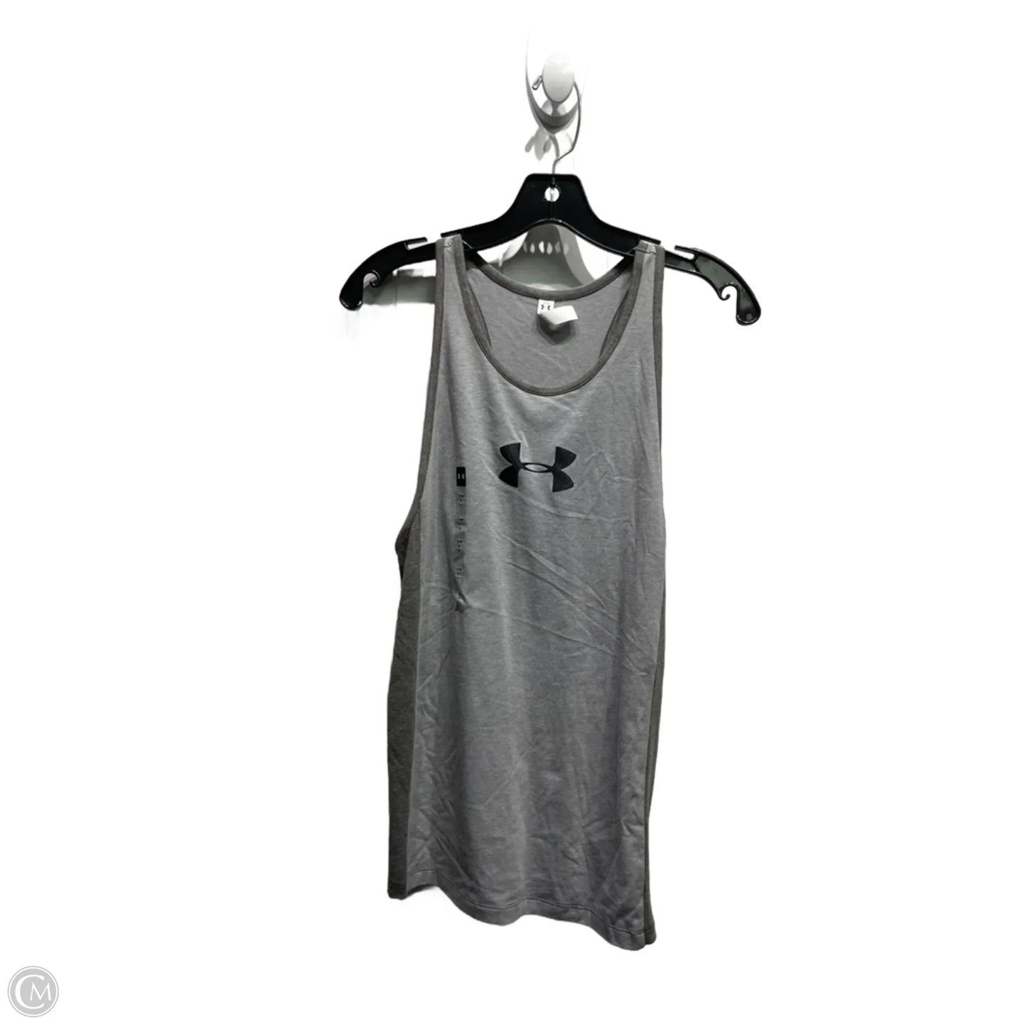 Athletic Tank Top By Under Armour In Grey, Size: S