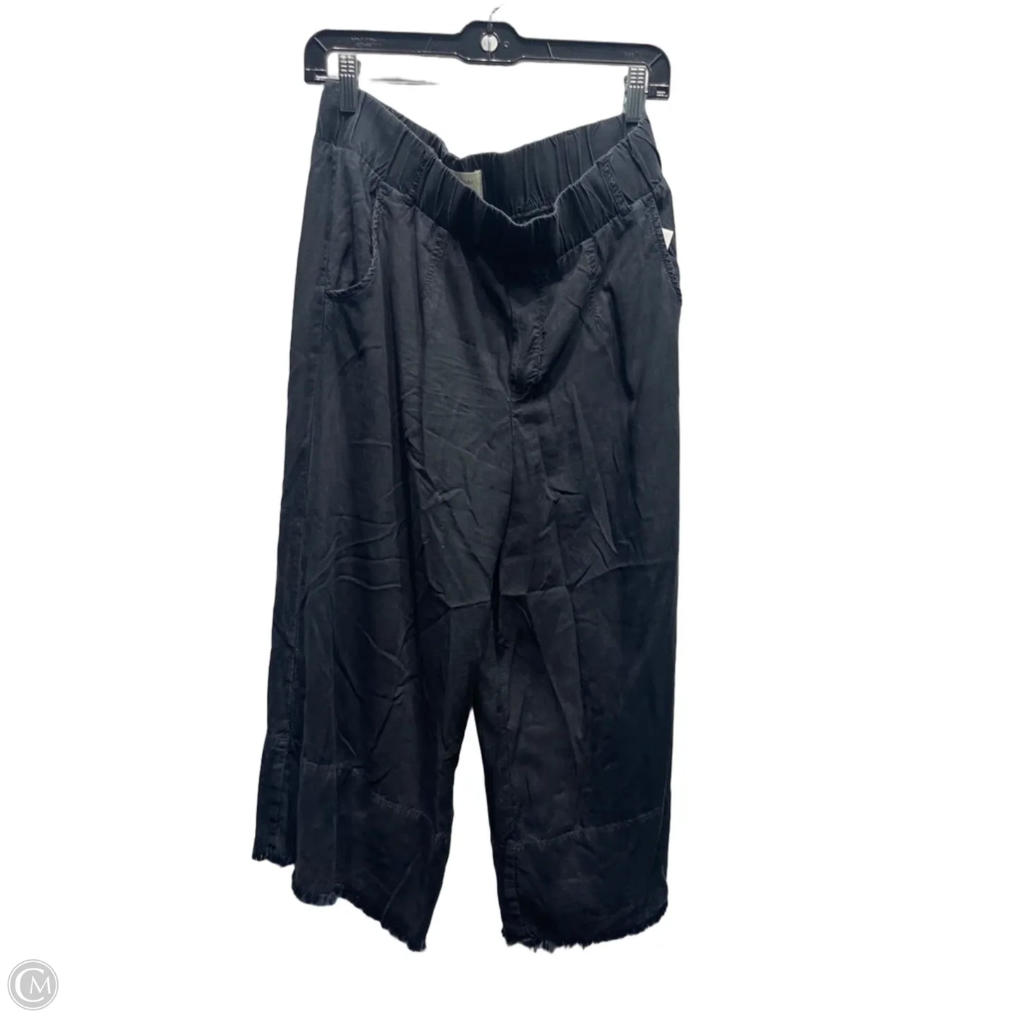 Pants Cropped By Cloth & Stone In Black, Size: M