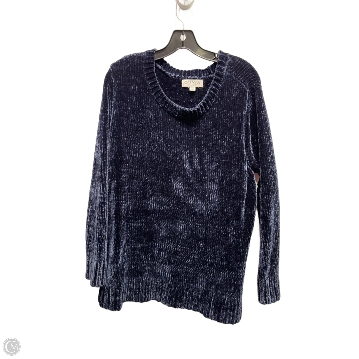 Sweater By Orvis In Blue, Size: Xl