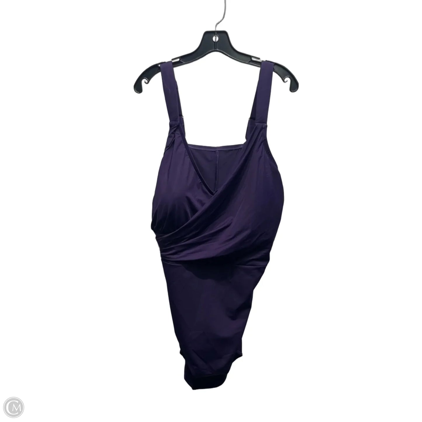 Swimsuit By lycra lite In Purple, Size: 24