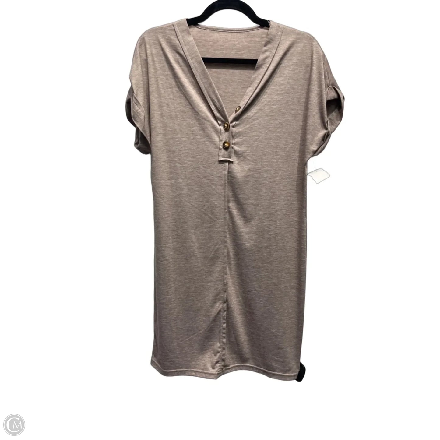 Dress Casual Short By Clothes Mentor In Brown, Size: M