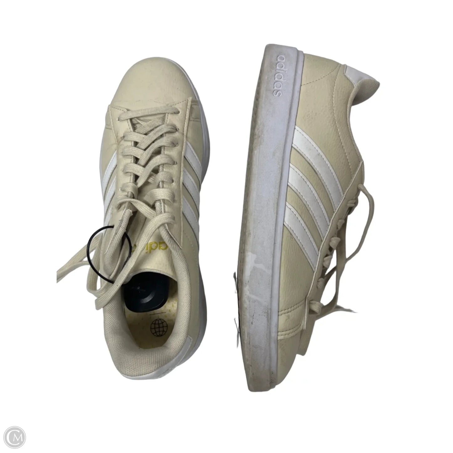 Shoes Sneakers By Adidas In Tan, Size: 10