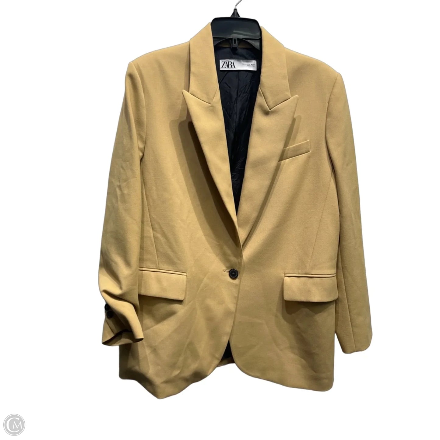 Blazer By Zara In Tan, Size: L