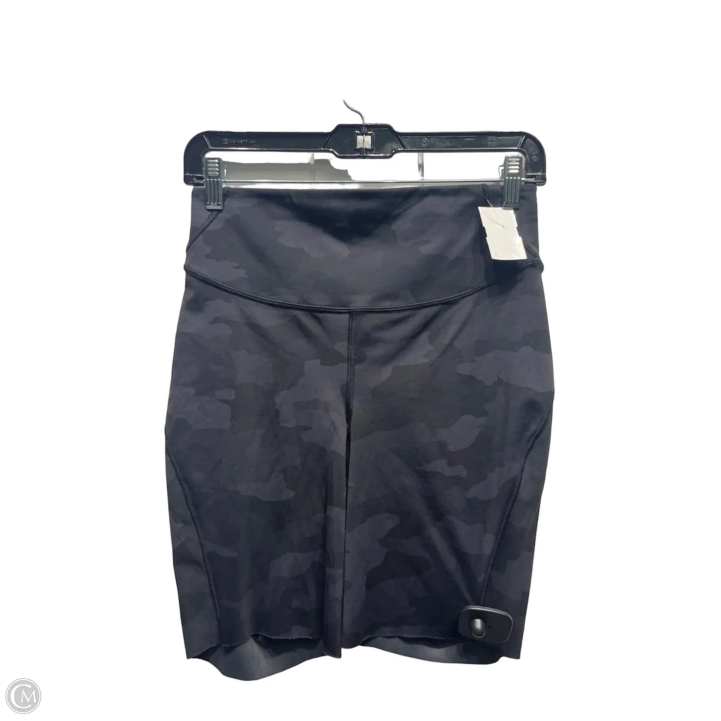 Athletic Shorts By Lululemon In Black & Grey, Size: 8