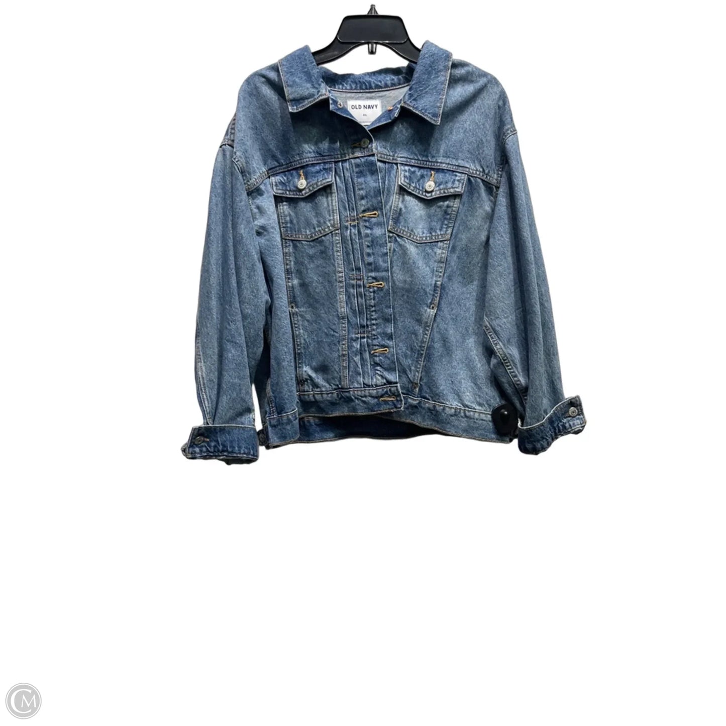 Jacket Denim By Old Navy In Blue Denim, Size: Xxl