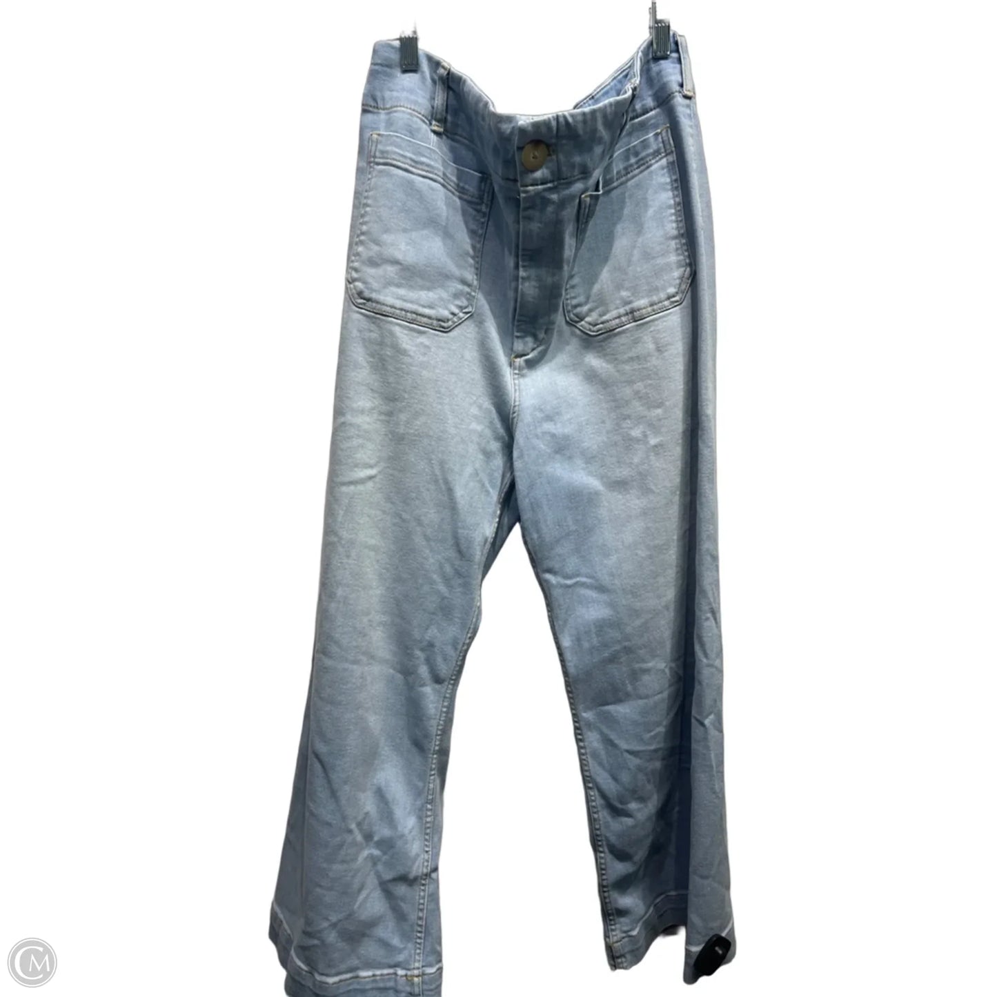 Jeans Wide Leg By Maeve In Blue Denim, Size: 12