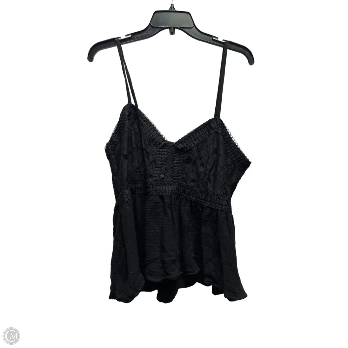 Top Sleeveless By Jolie & Joy In Black, Size: 2x