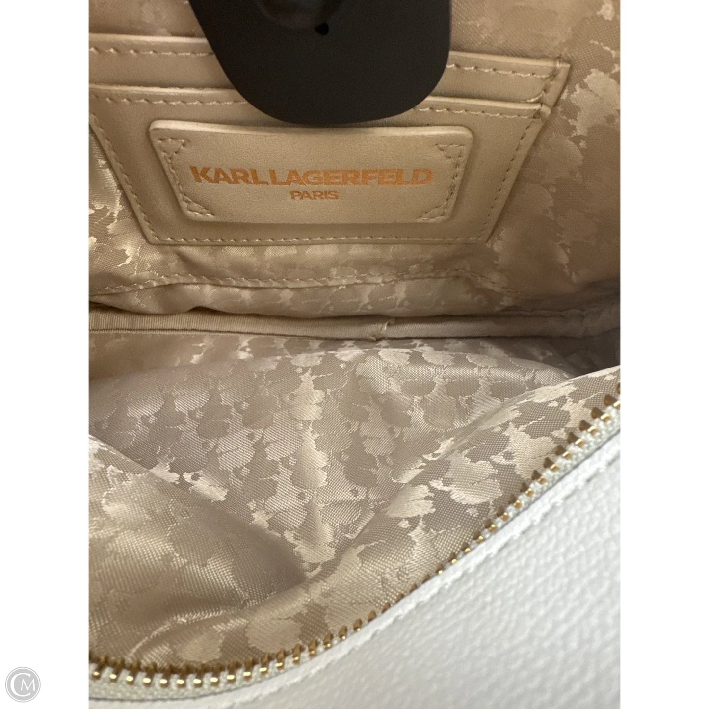 Crossbody Designer By Karl Lagerfeld, Size: Small