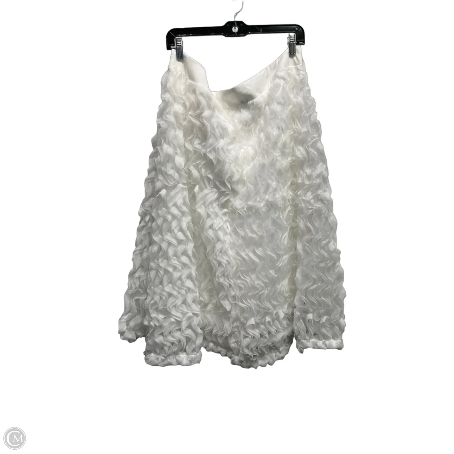 Skirt Midi By Ashley Stewart In White, Size: 18