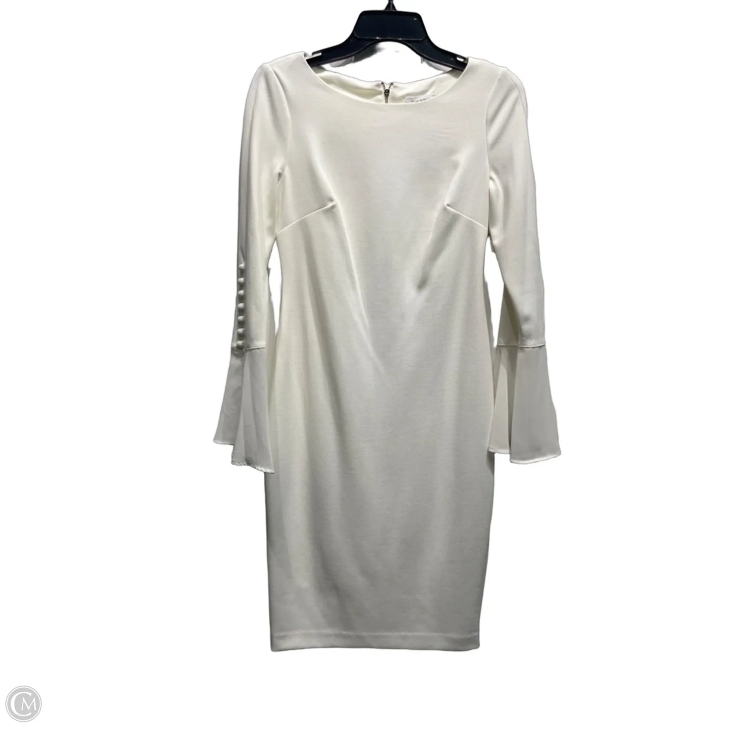 Dress Party Short By Calvin Klein In White, Size: 4