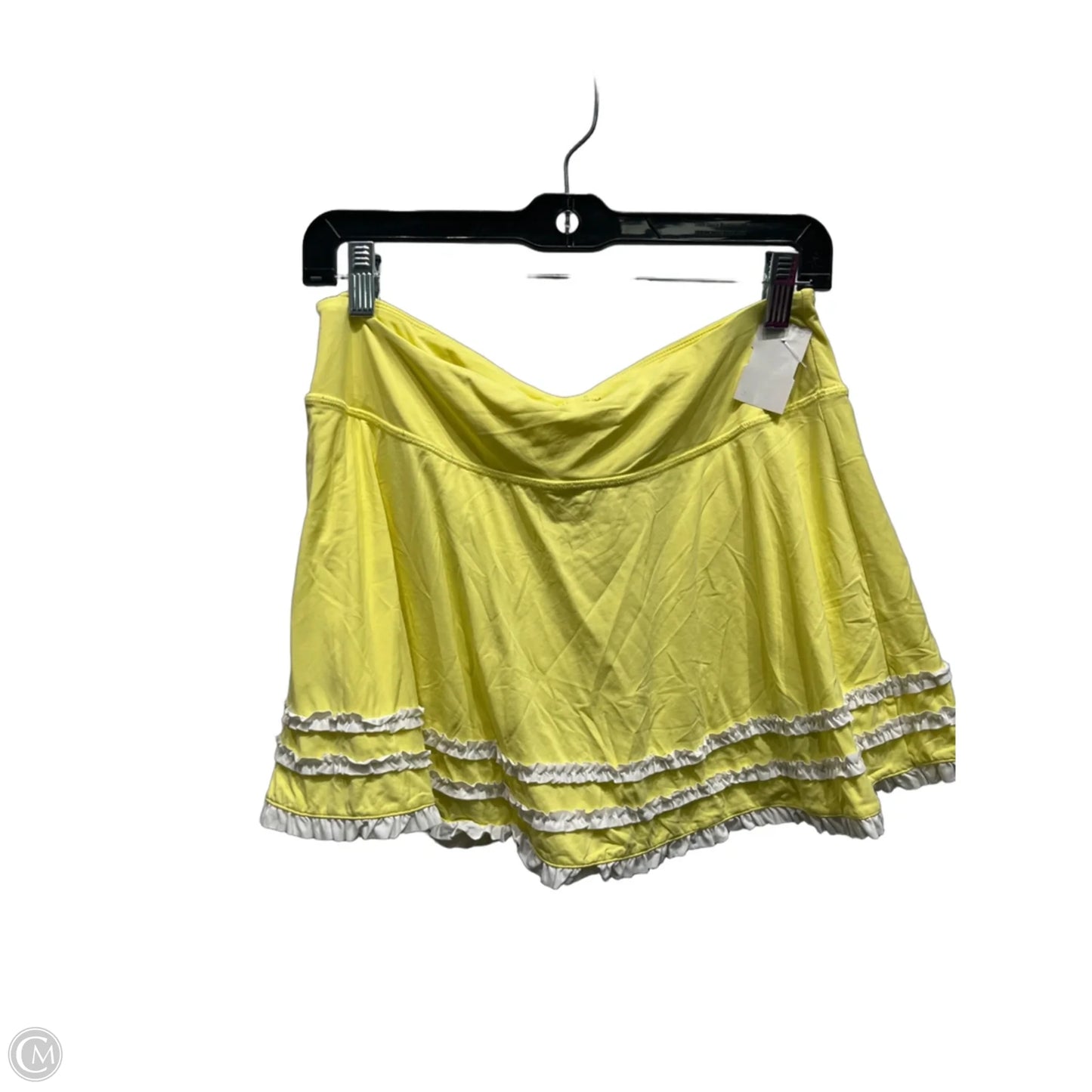 Skort Designer By Lilly Pulitzer In Yellow, Size: M