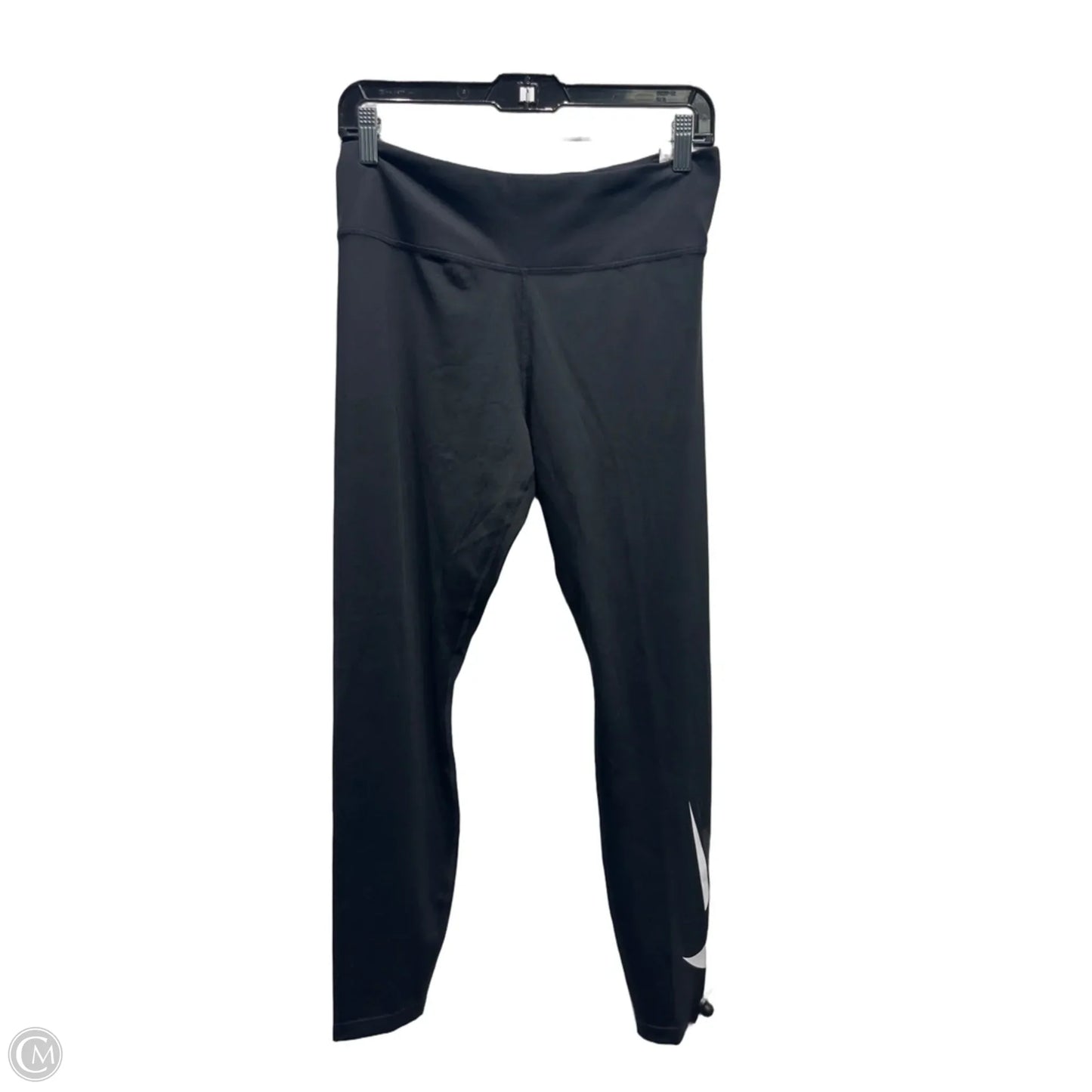 Athletic Leggings By Nike Apparel In Black, Size: L