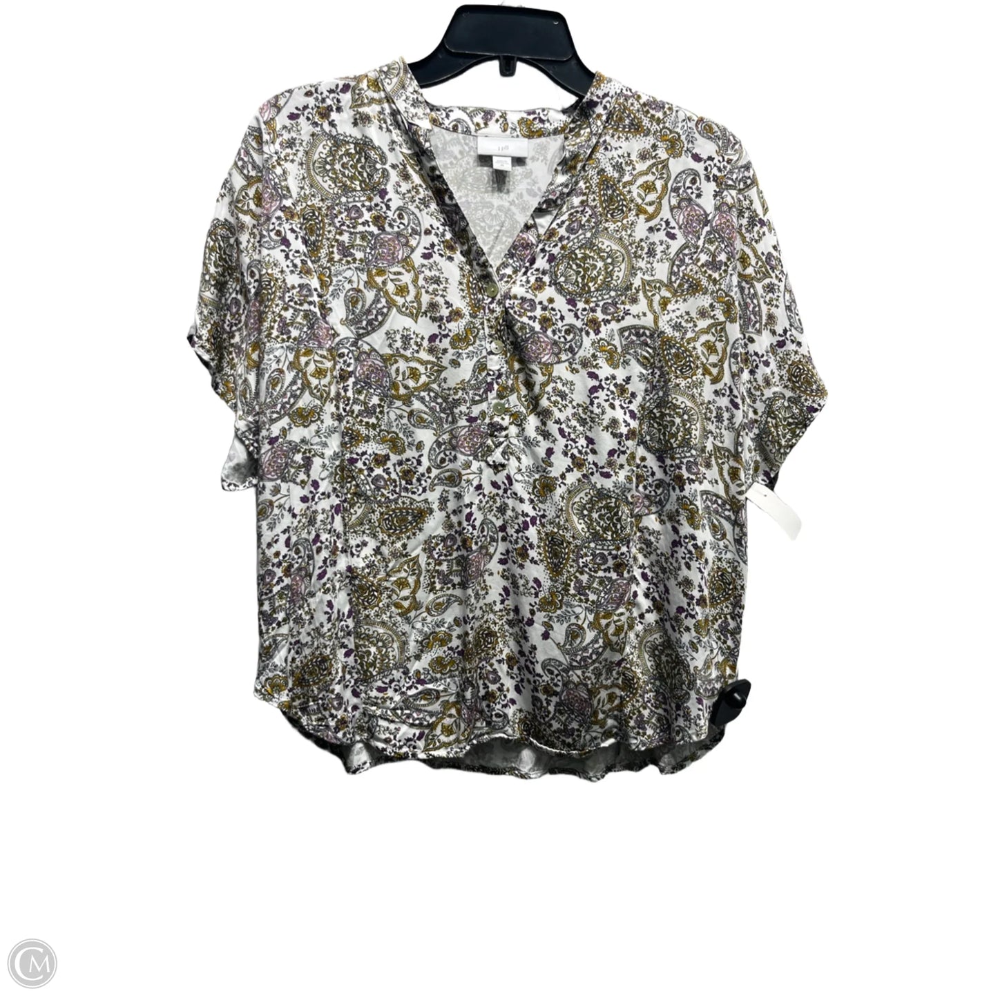 Top Short Sleeve By J. Jill In Purple, Size: Xs