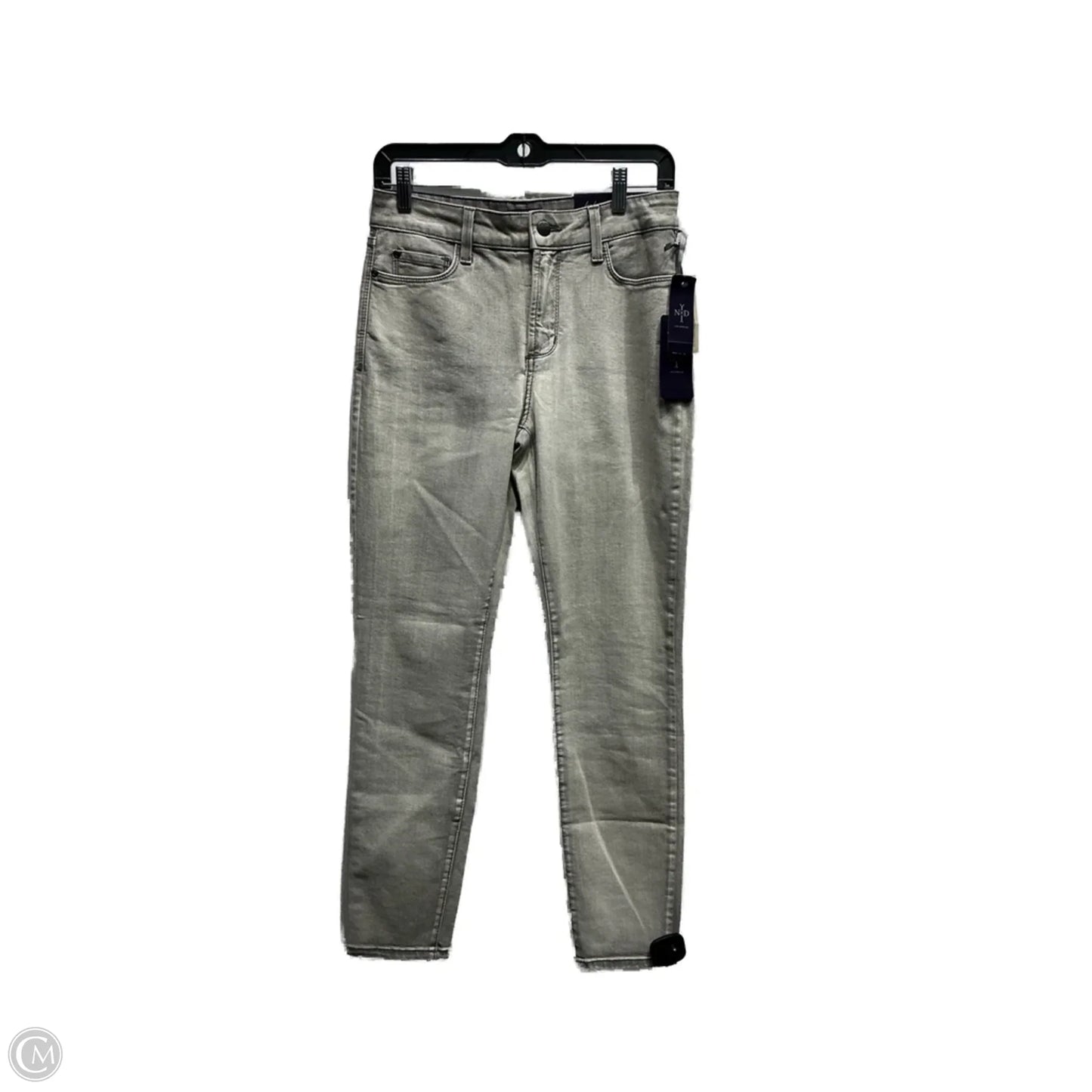 Jeans Skinny By Not Your Daughters Jeans In Grey Denim, Size: 8