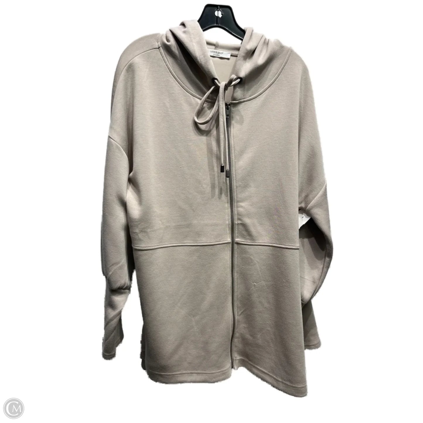 Jacket Other By Cable And Gauge In Grey, Size: L