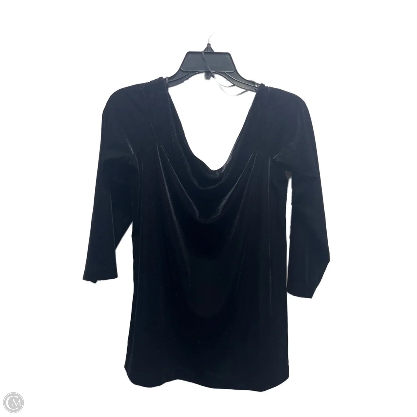 Top Long Sleeve By Ann Taylor In Black, Size: Xl