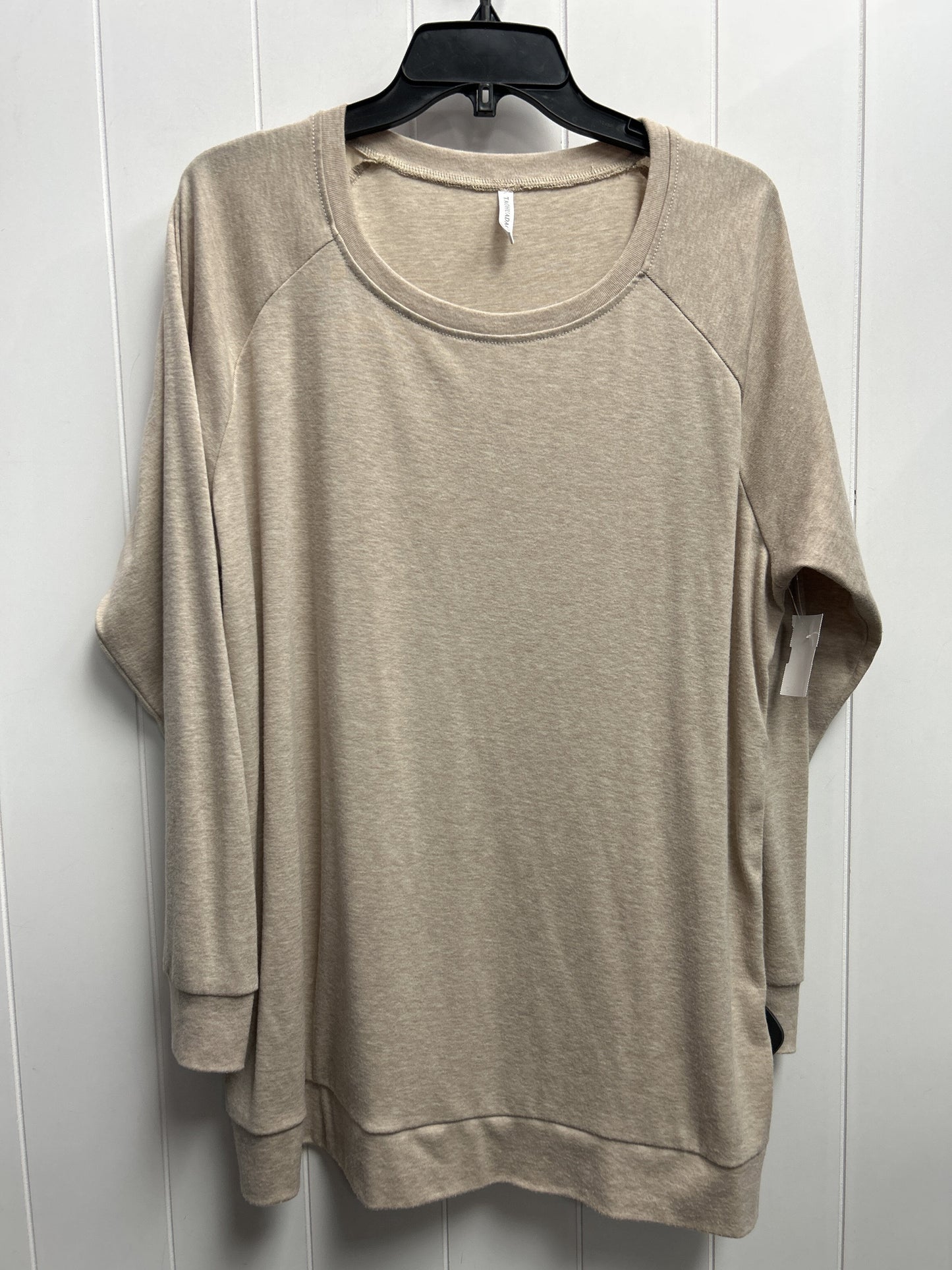 Top Long Sleeve Basic By TAOHUADAO Size: 2x