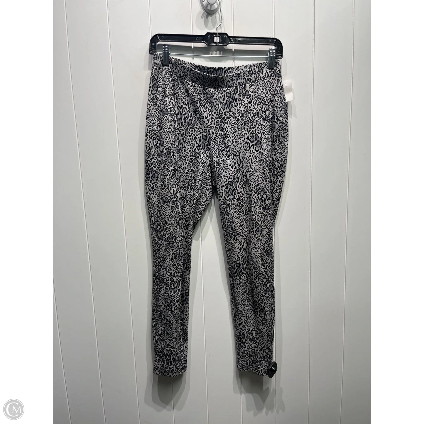 Pants Leggings By Chicos In Grey, Size: 4