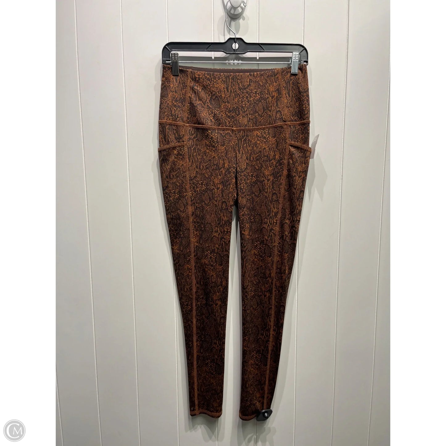 Pants Leggings By Chicos In Brown, Size: 4