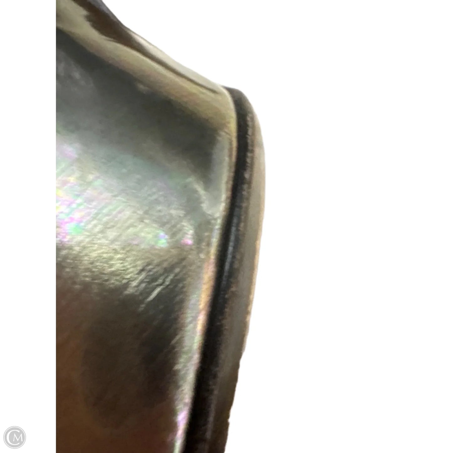 Shoes Designer By Giuseppe Zanotti In Gold, Size: 7.5