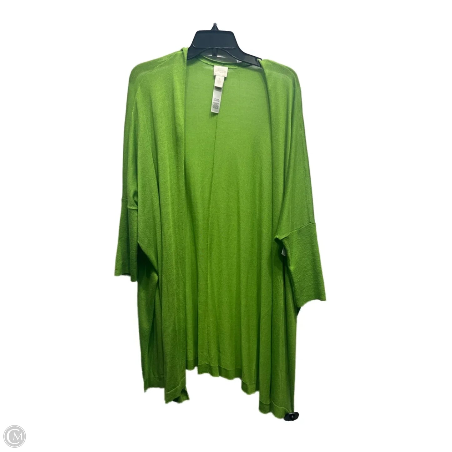 Cardigan By Chicos In Green, Size: M