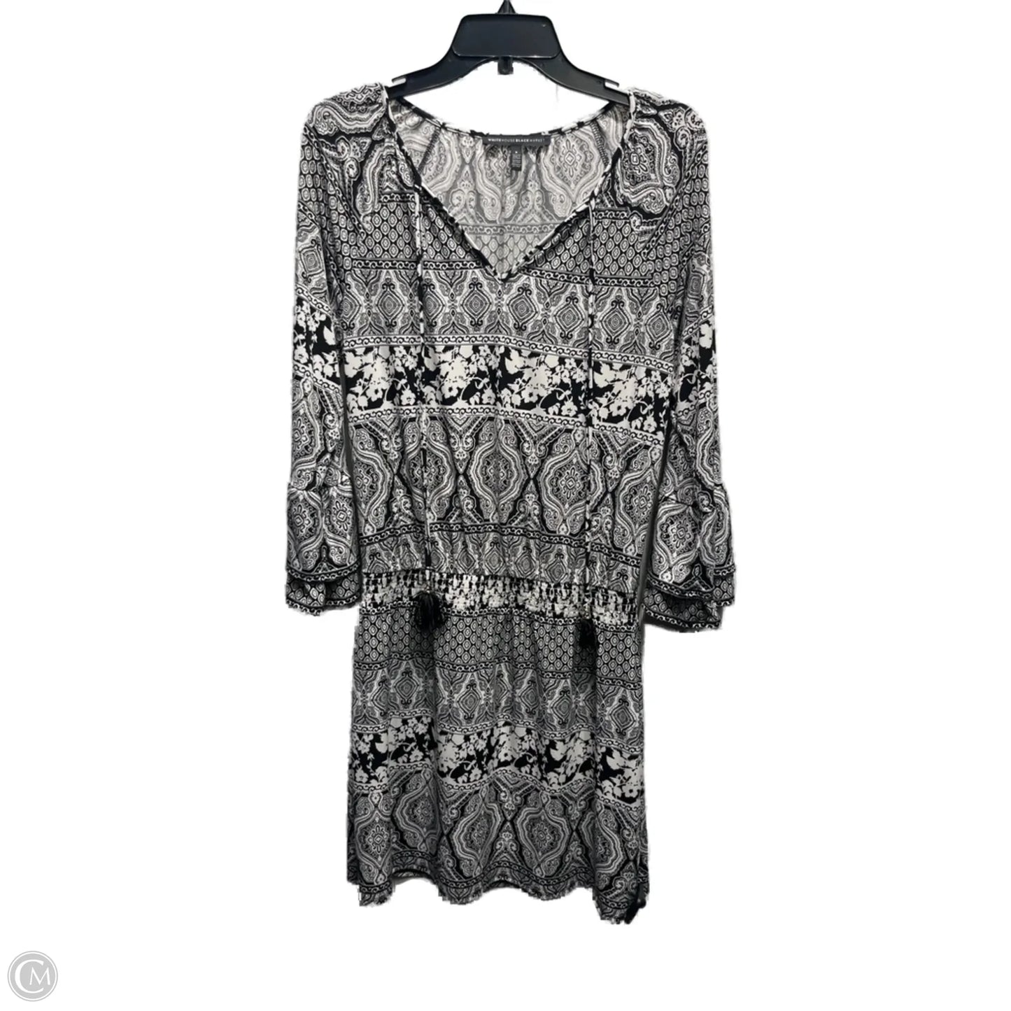 Dress Casual Short By White House Black Market In Black & Pink, Size: S