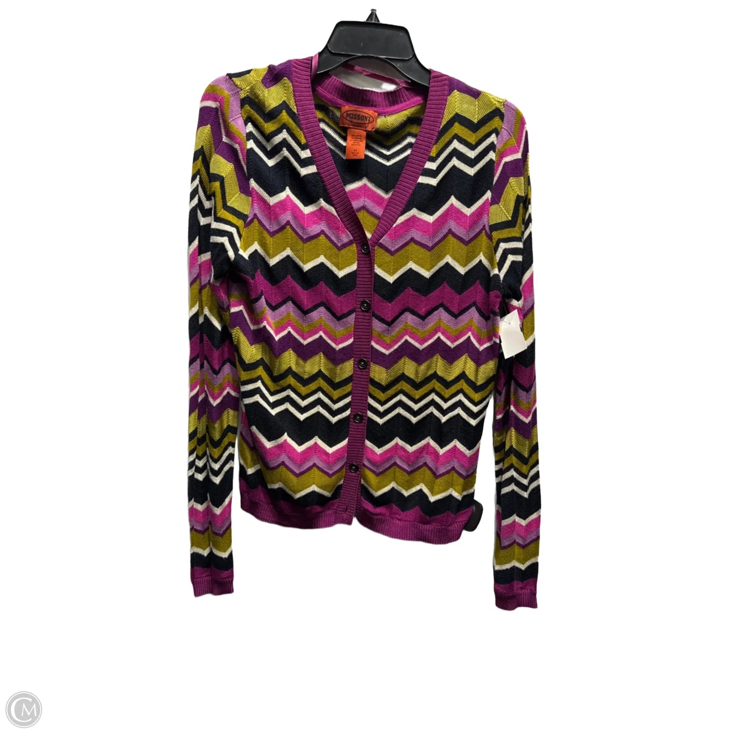 Cardigan By Target-designer In Purple & Yellow, Size: M