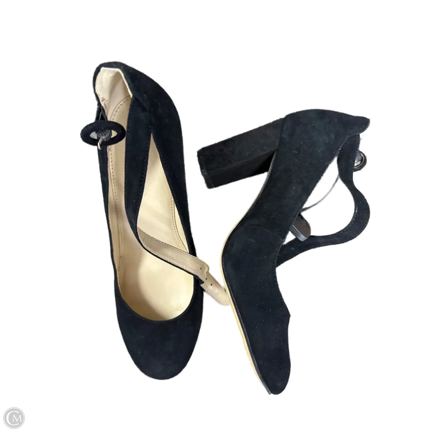 Shoes Heels Block By Marc Fisher In Black, Size: 6