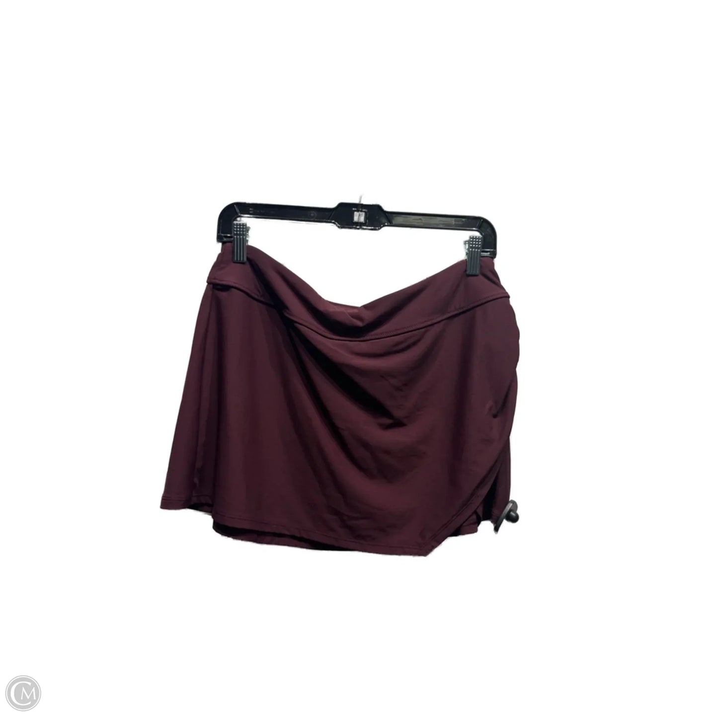 Athletic Skirt By Calia In Maroon, Size: M