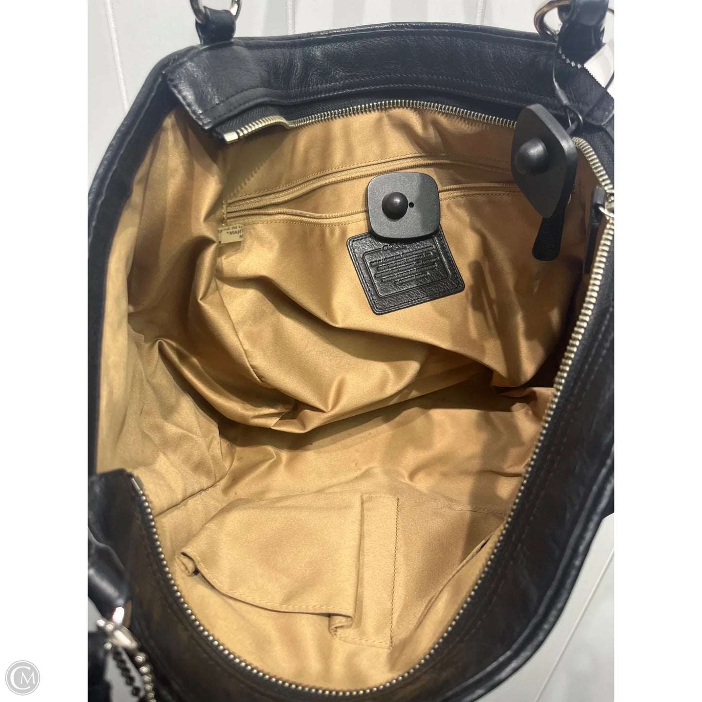 Handbag Designer By Coach, Size: Medium