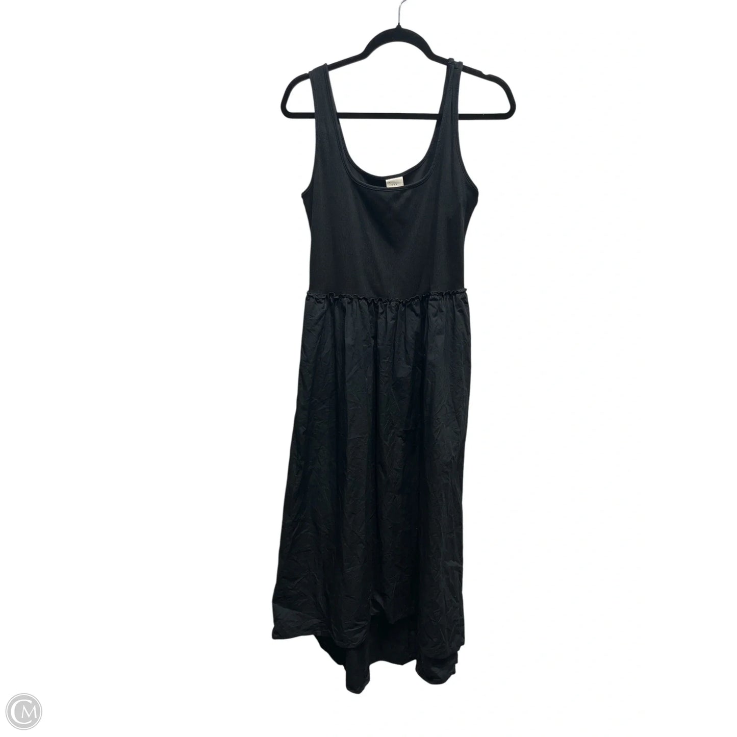 Dress Casual Midi By A New Day In Black, Size: M