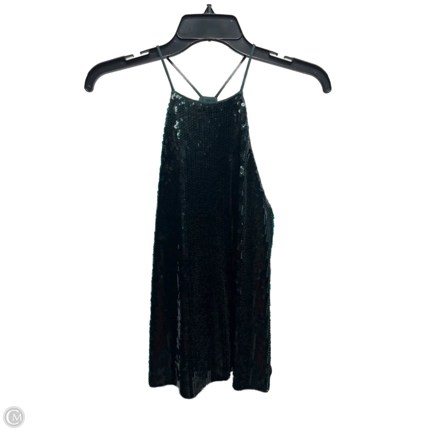 Top Sleeveless By Express In Green, Size: S