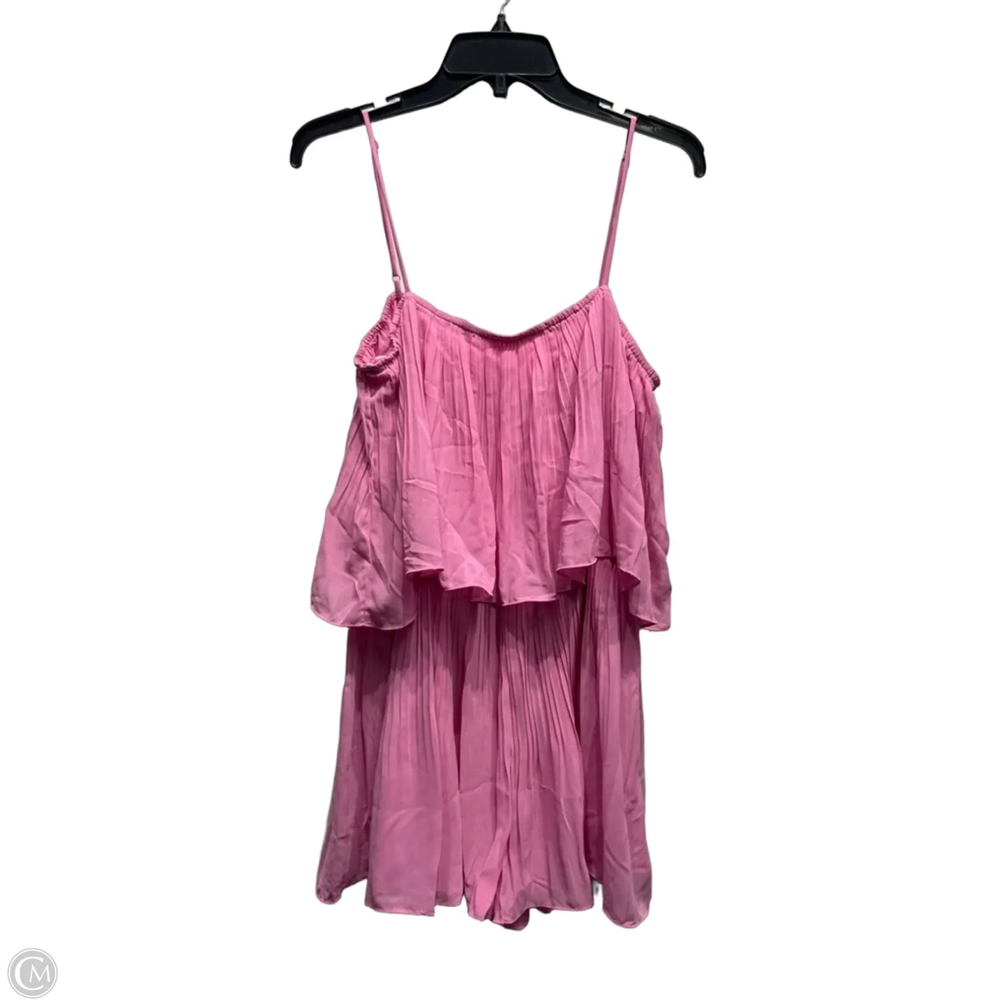 Romper By Clothes Mentor In Pink, Size: L