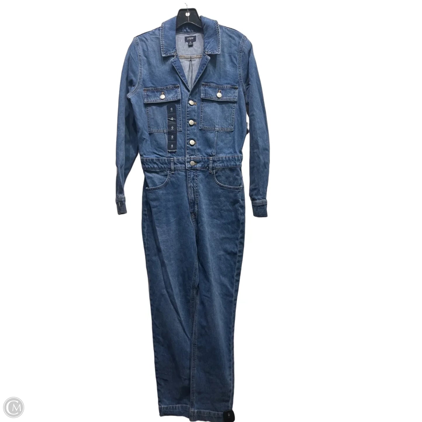 Jumpsuit By J. Crew In Blue Denim, Size: 0