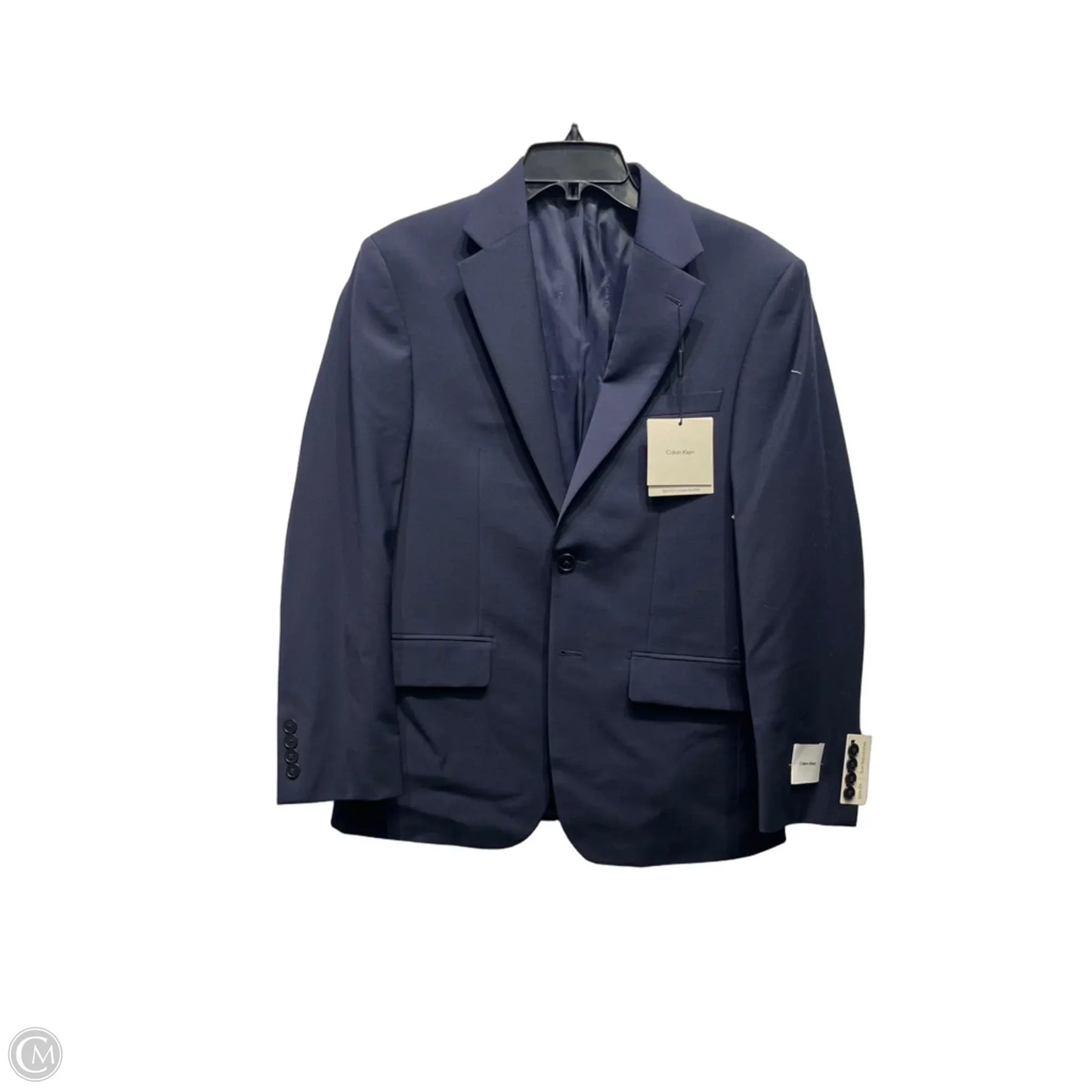 Blazer By Calvin Klein In Navy, Size: M