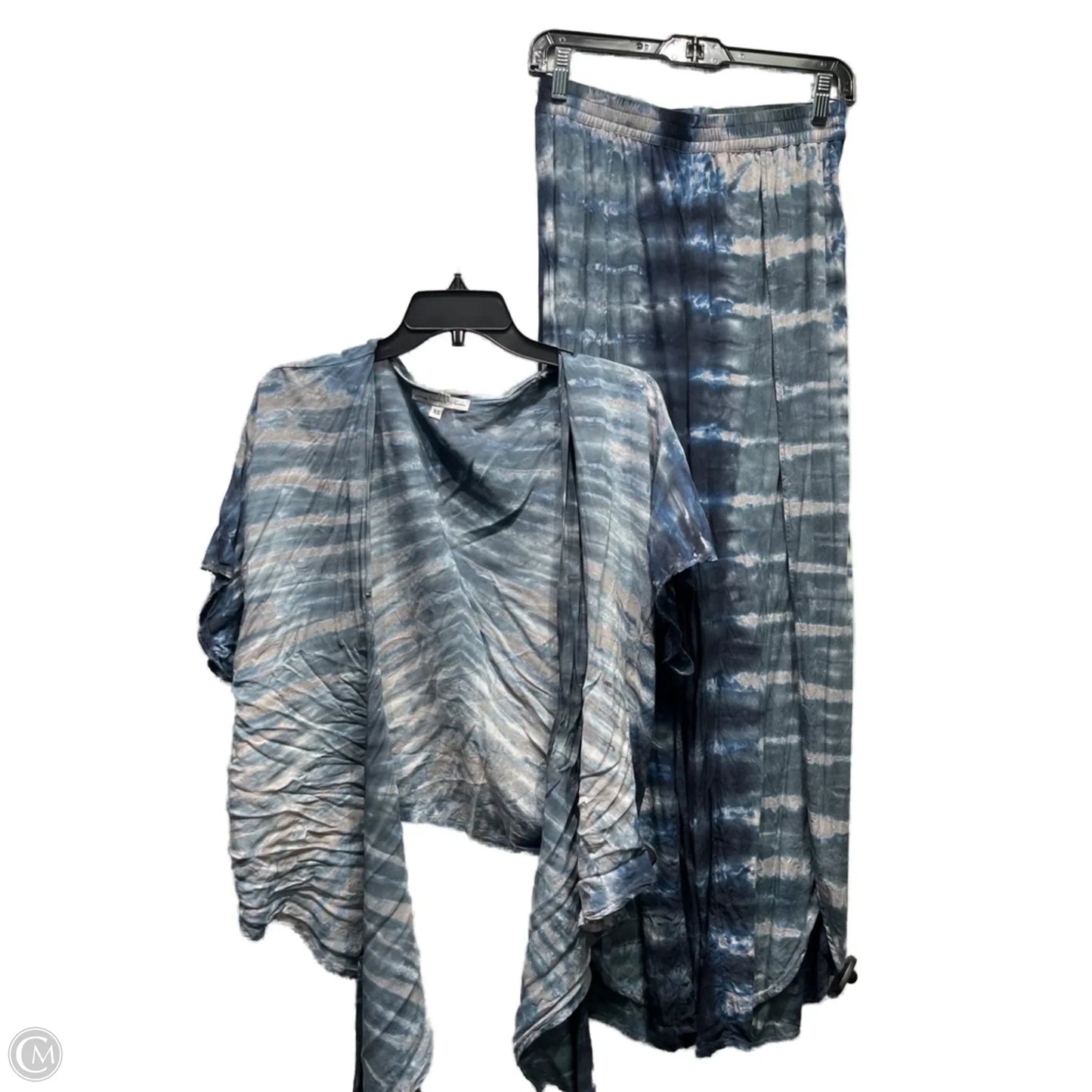 Pants Set 2pc By Young Fabulous & Broke In Blue, Size: Xs