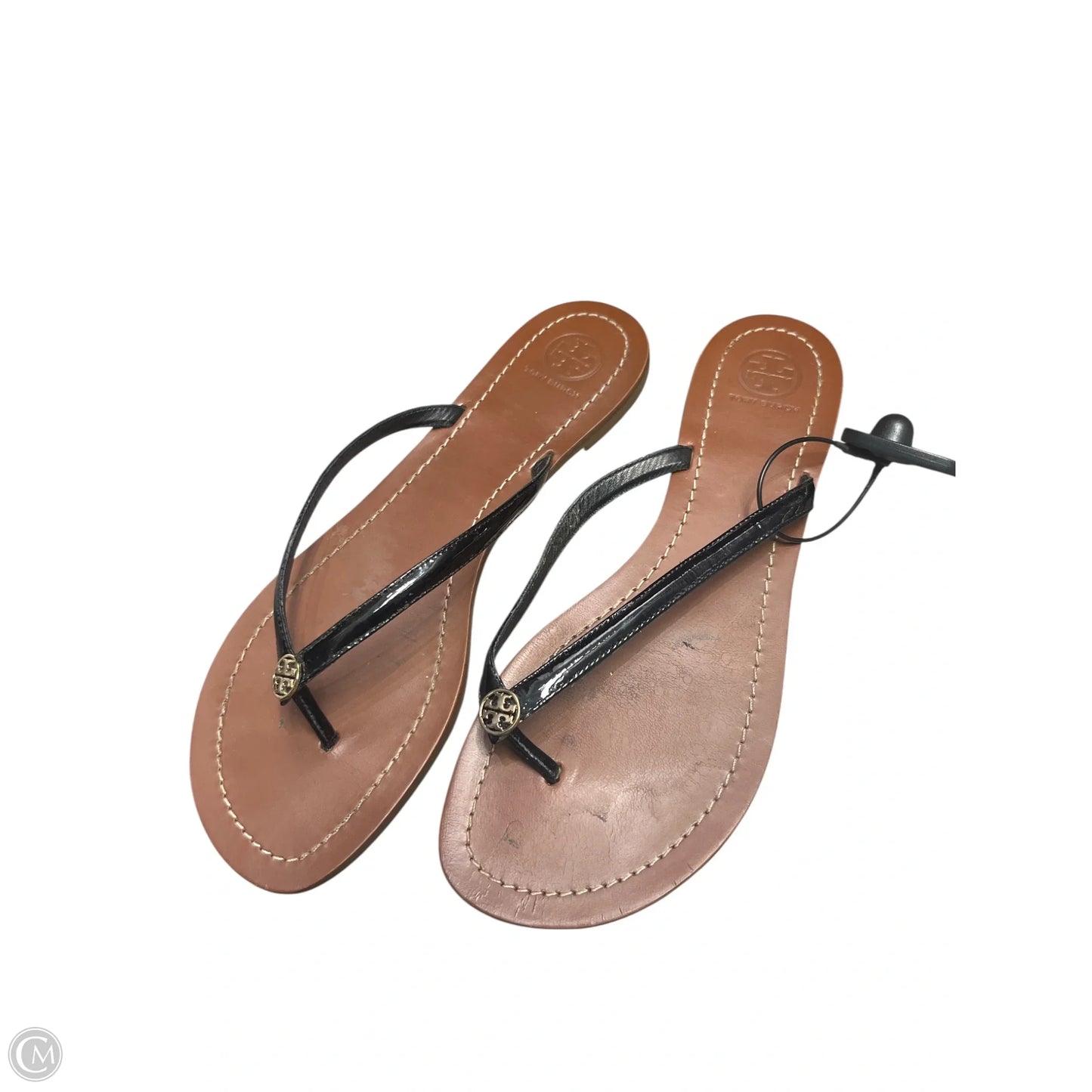 Sandals Designer By Tory Burch In Black, Size: 9.5