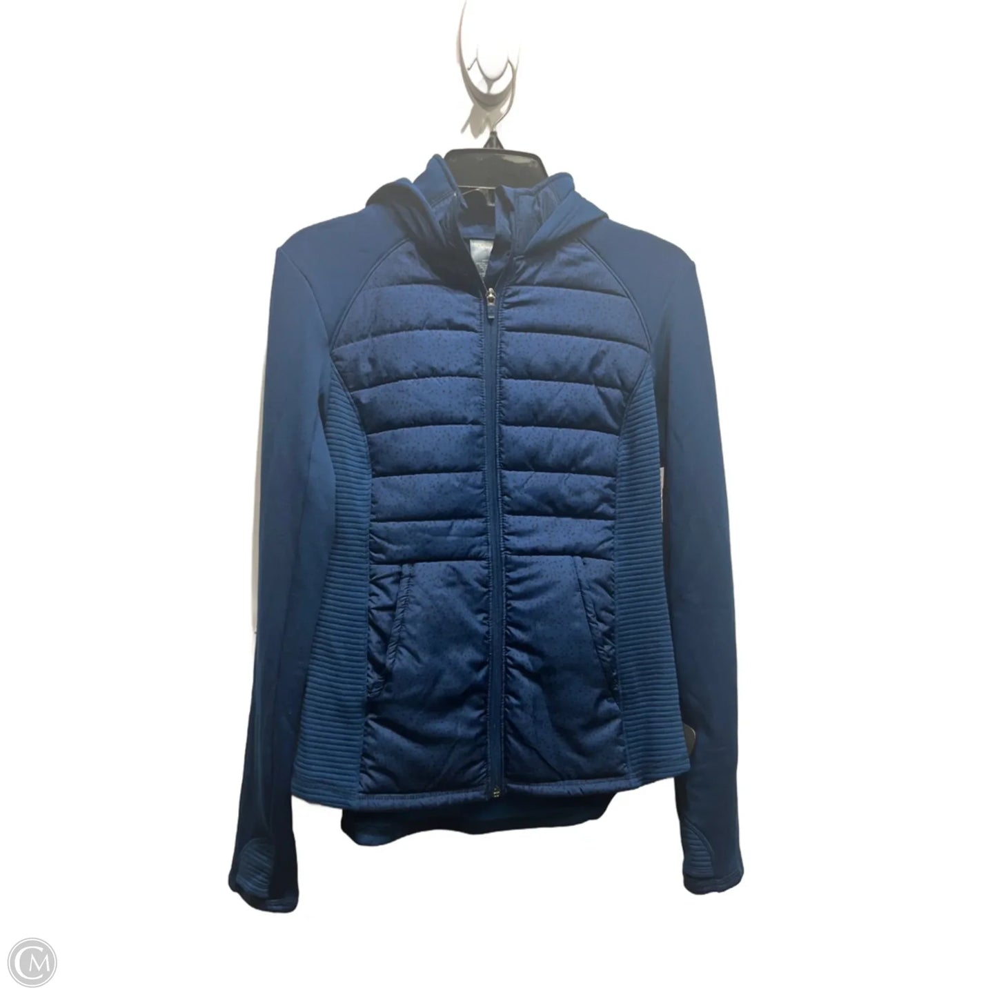 Athletic Jacket By Tek Gear In Blue, Size: S
