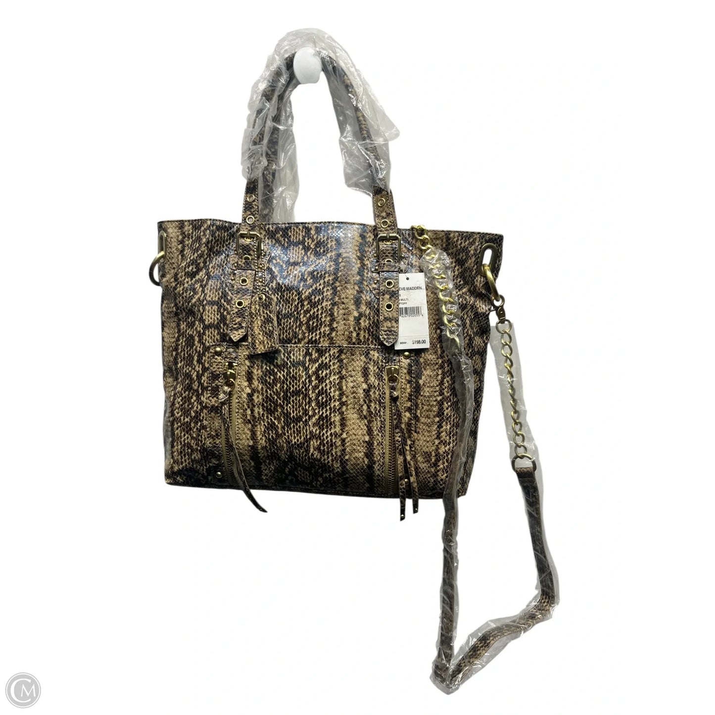Handbag By Steve Madden, Size: Large