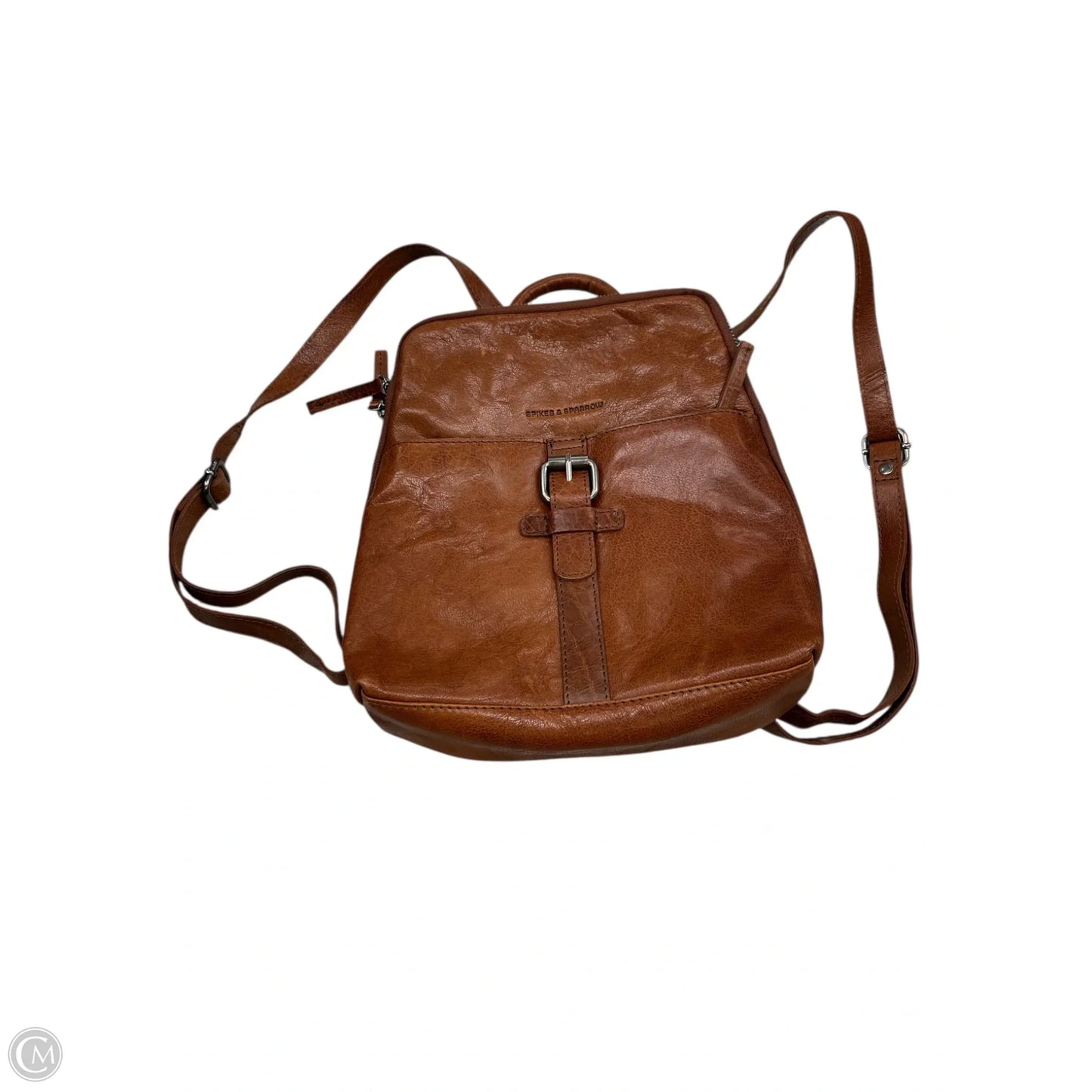 Backpack Leather By Clothes Mentor, Size: Large