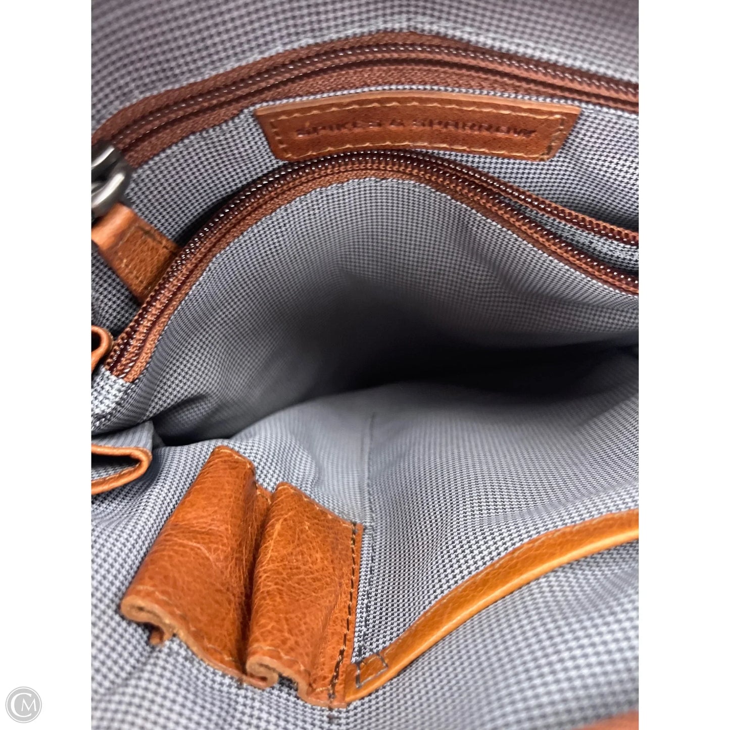 Backpack Leather By Clothes Mentor, Size: Large