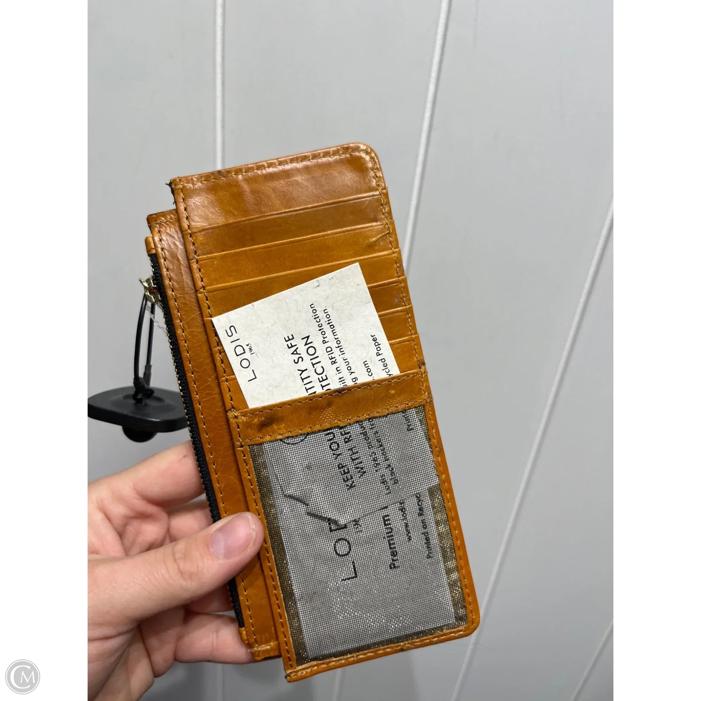 Wallet Leather By Lodis, Size: Medium