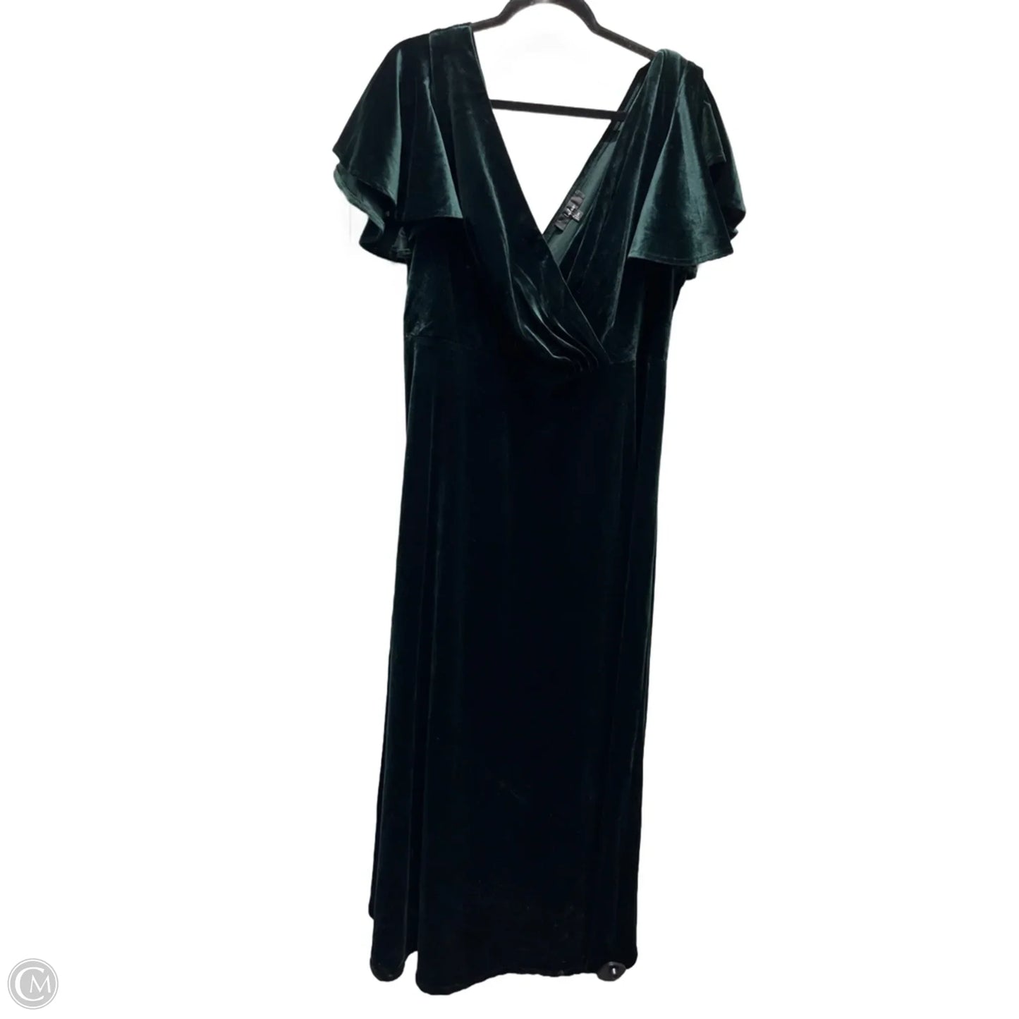 Dress Party Long By Lulus In Green, Size: 2x