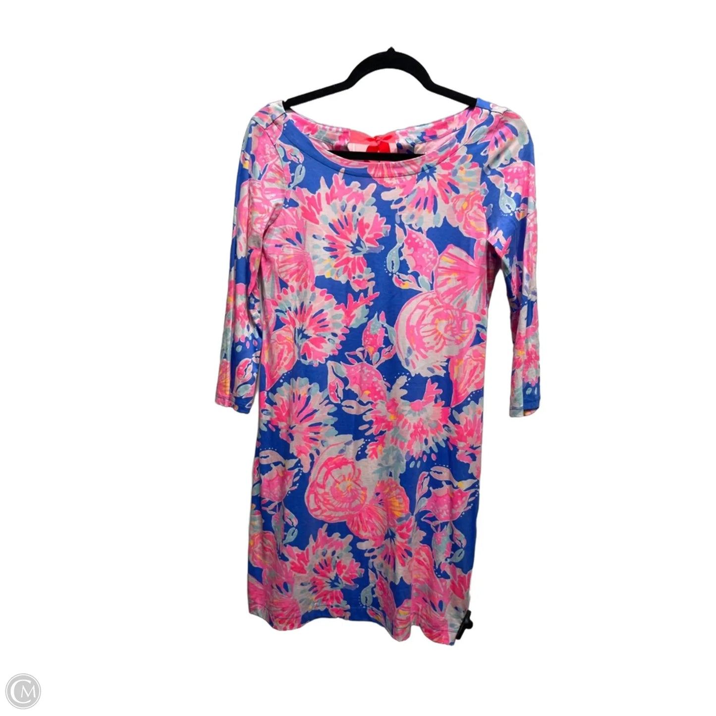 Dress Designer By Lilly Pulitzer In Blue & Pink, Size: Xs