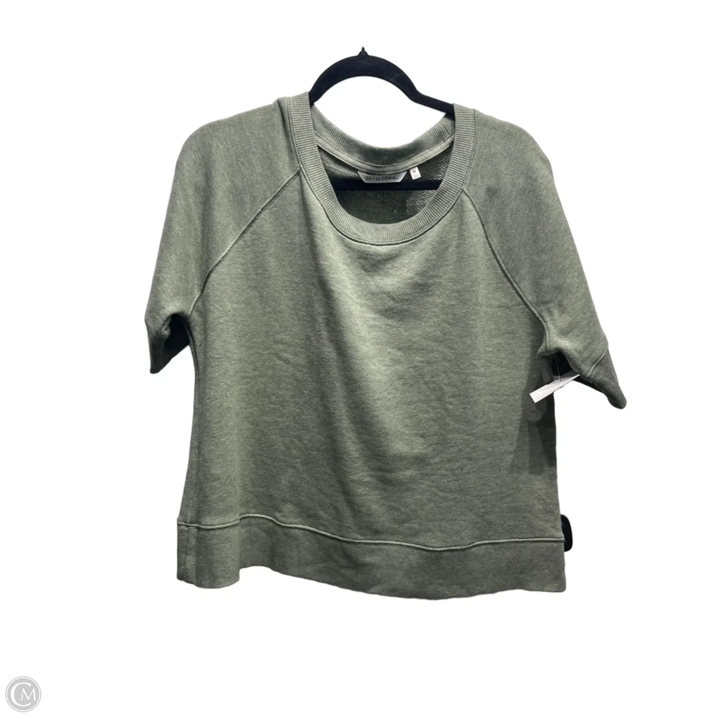 Top Short Sleeve By Soma In Green, Size: M