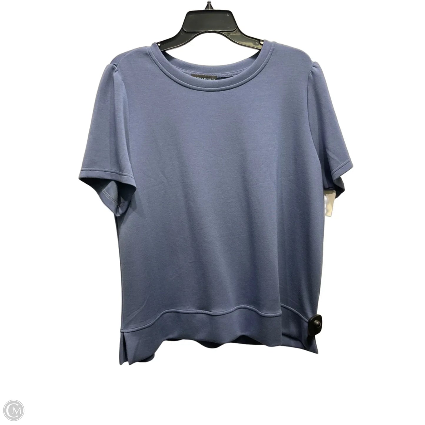Top Short Sleeve By Cynthia Rowley In Blue, Size: 1x